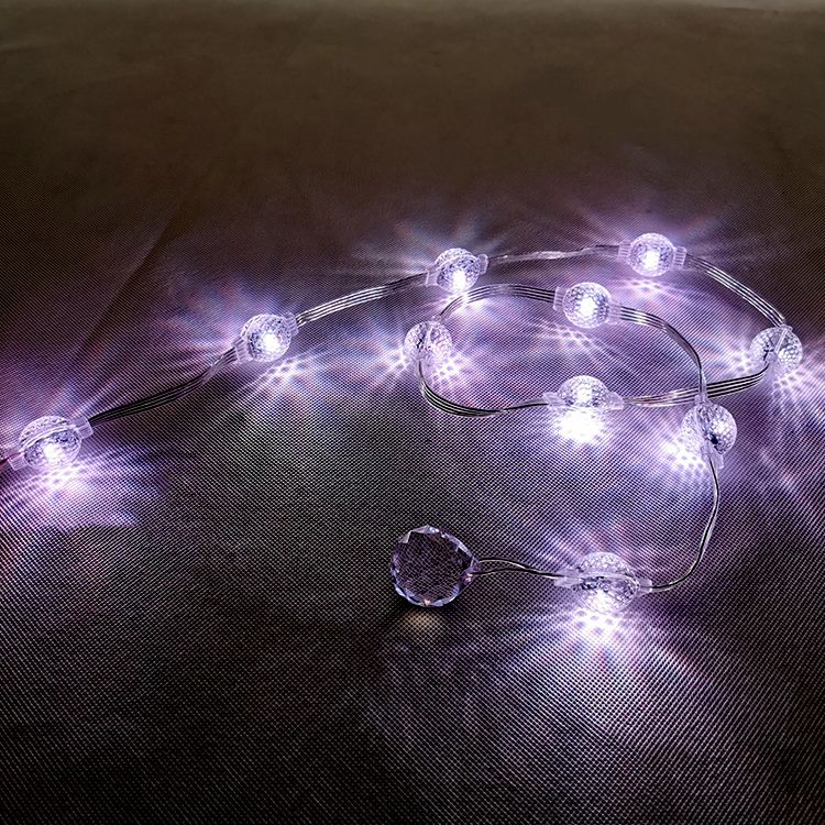 20mm丸いボール装飾照明はデジタルピクセルポイント光源を導きました (3)